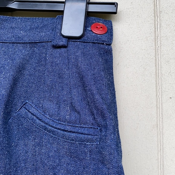 Retro Denim Pencil Skirt - Picture 3 of 6